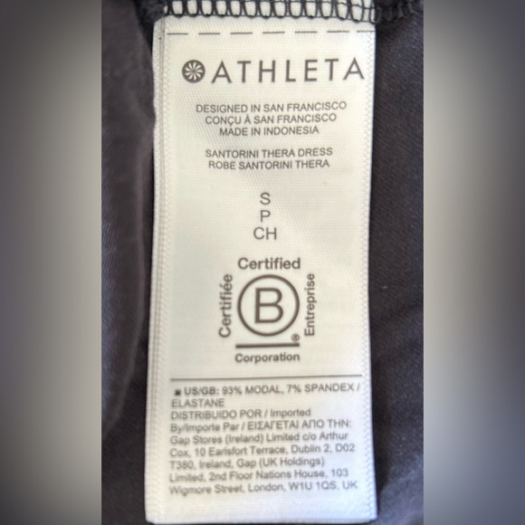 ATHLETA, Santorini Thera Dress - Black - Picture 6 of 6